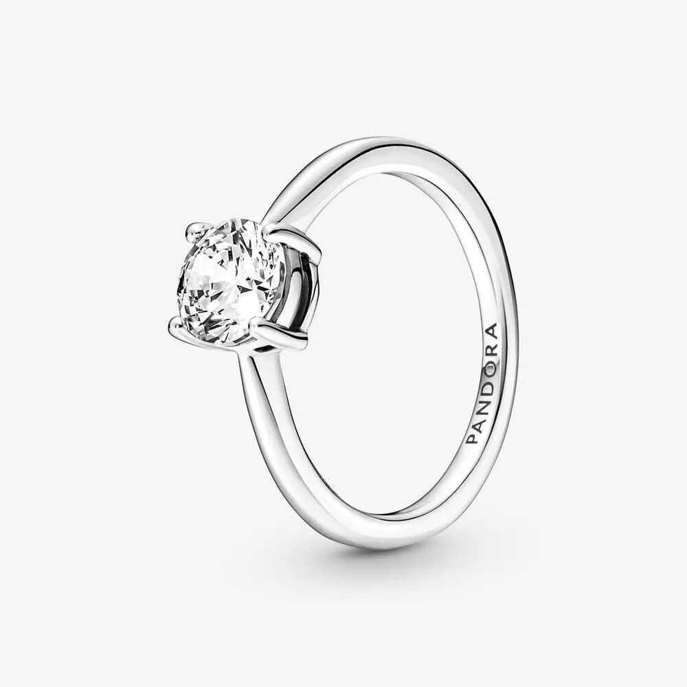 Sparkling Solitaire Ring 1