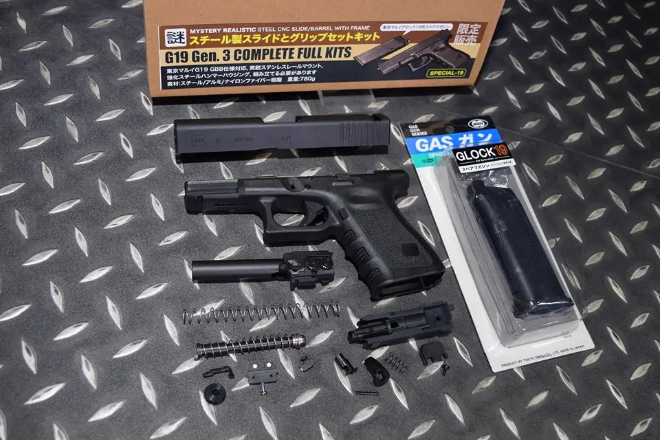 Guarder G19 Gen.3 Complete Full Kits Set (Black) - Limited Version 1