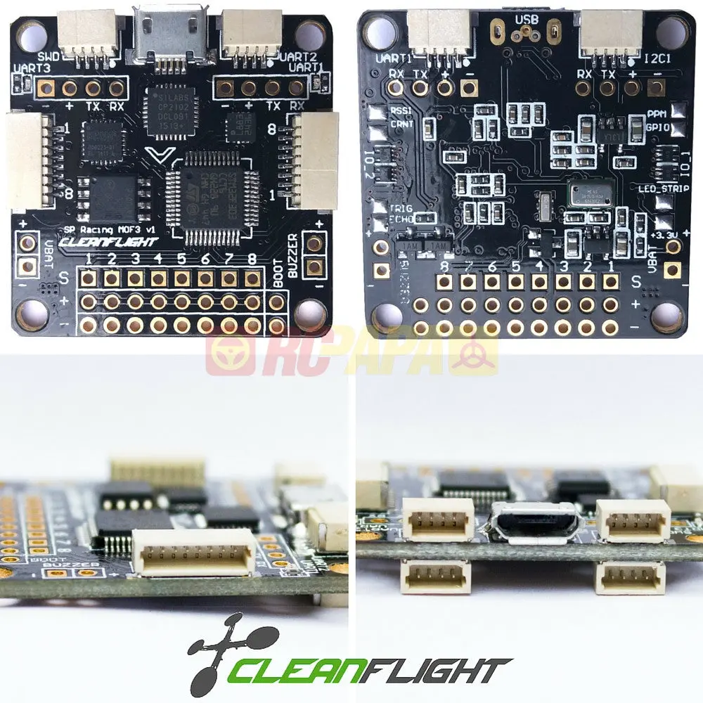 Seriously Pro Spracingf3 Cleanflight Flight Controller 1