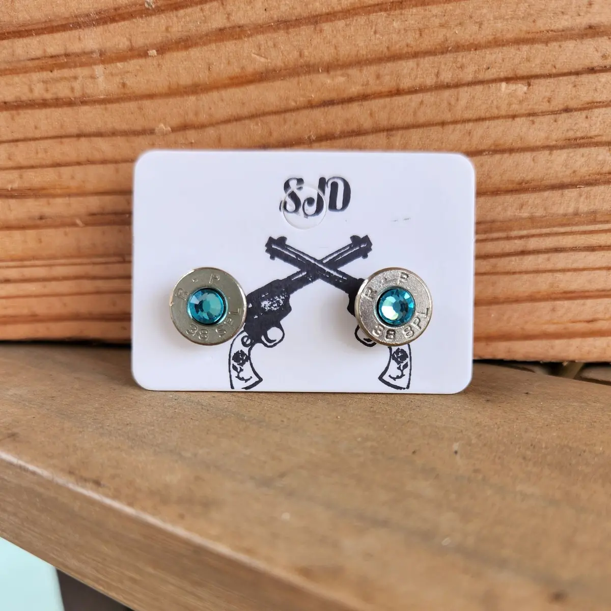 Headstamp Stud Earrings 2