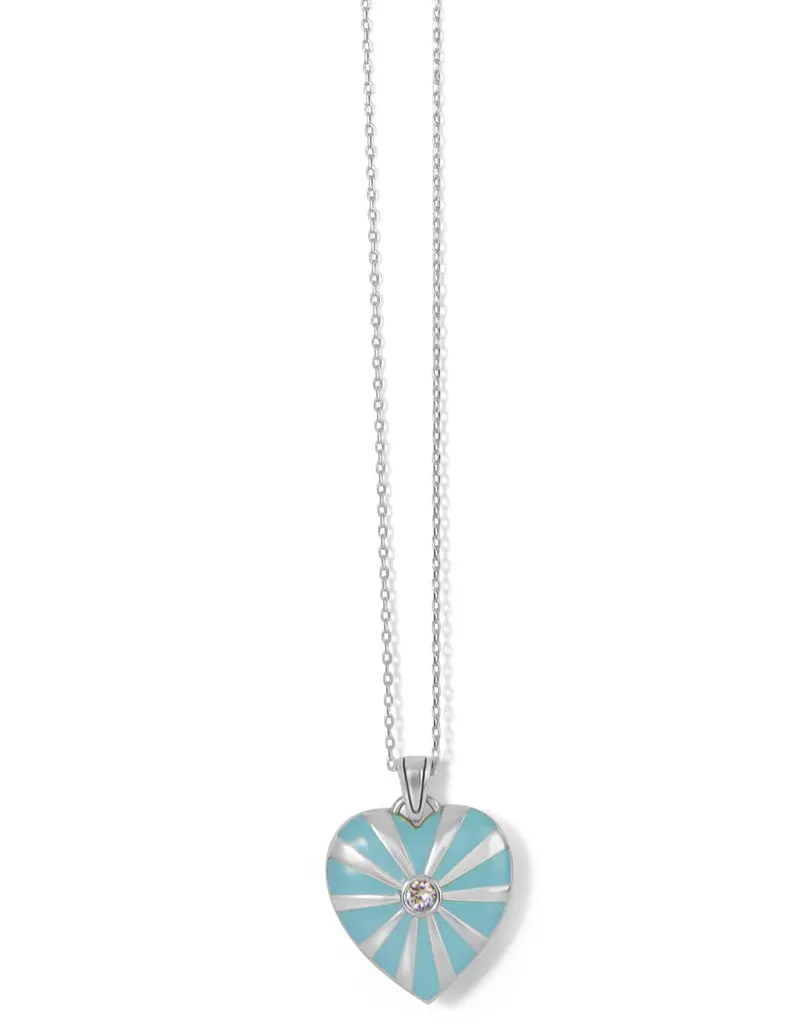 Sun Ray Heart Necklace 1