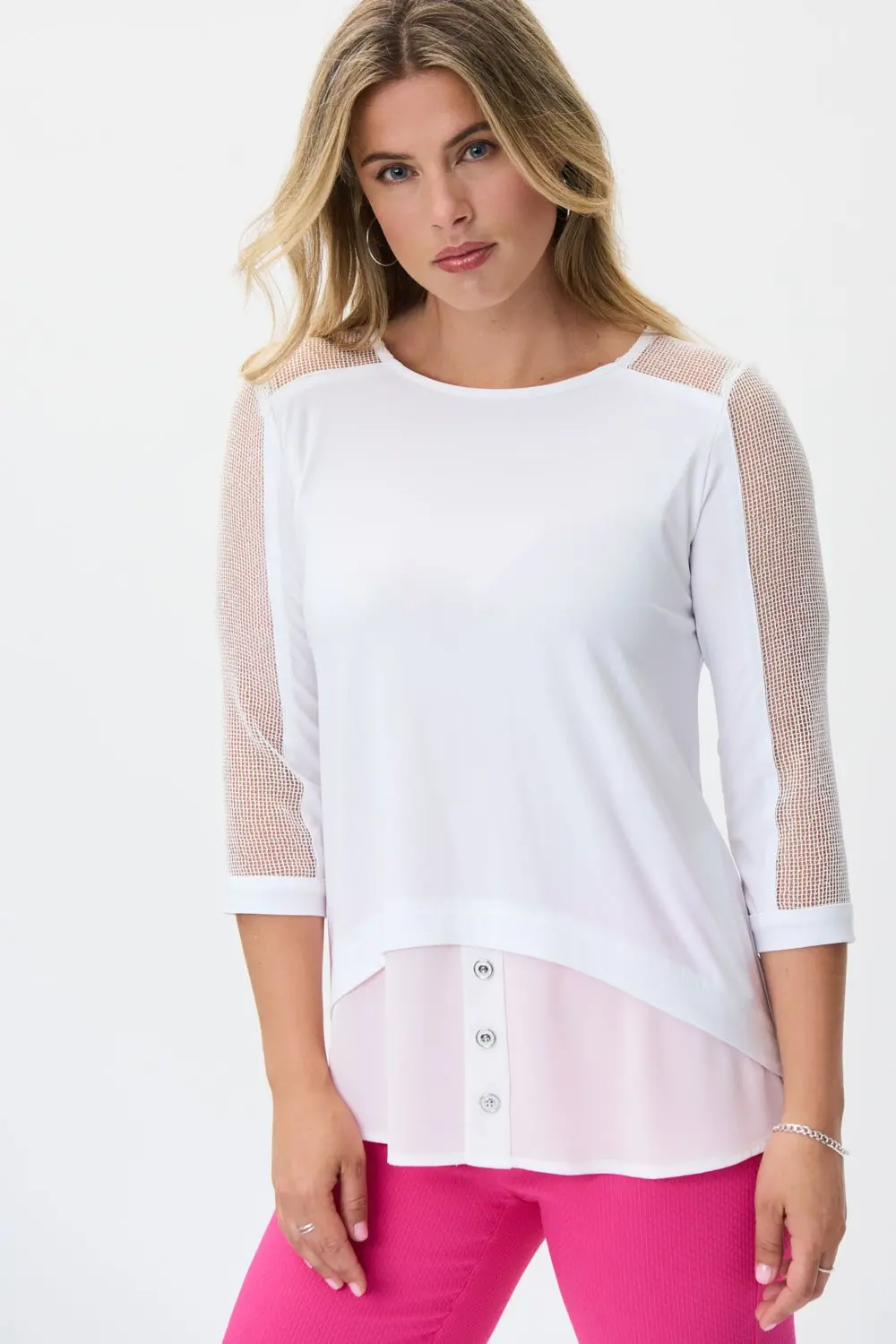 Button Detail High-Low Tunic 1