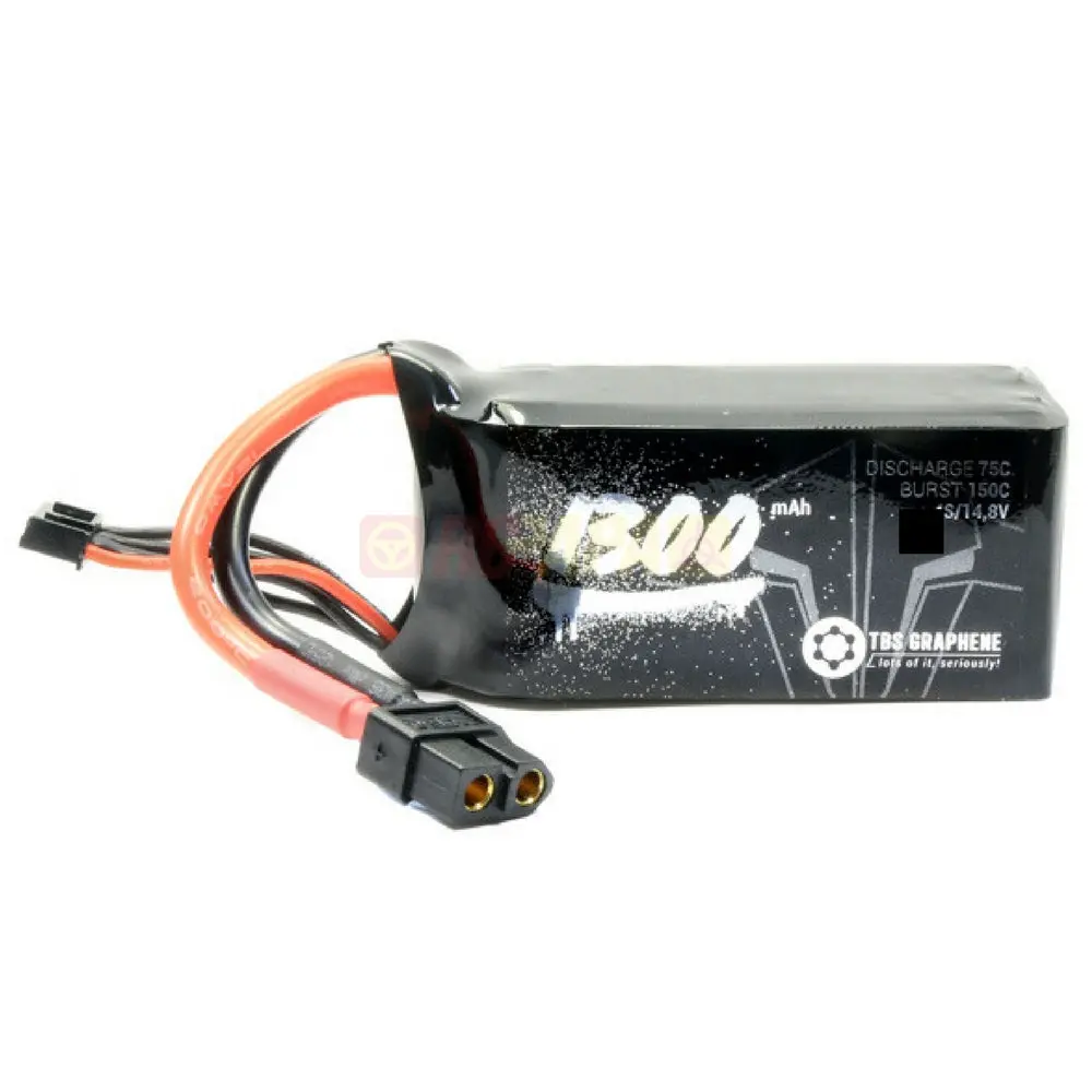 Tbs Team Blacksheep Graphene 1300Mah 6S 75C 22.2V Lipo Battery 1