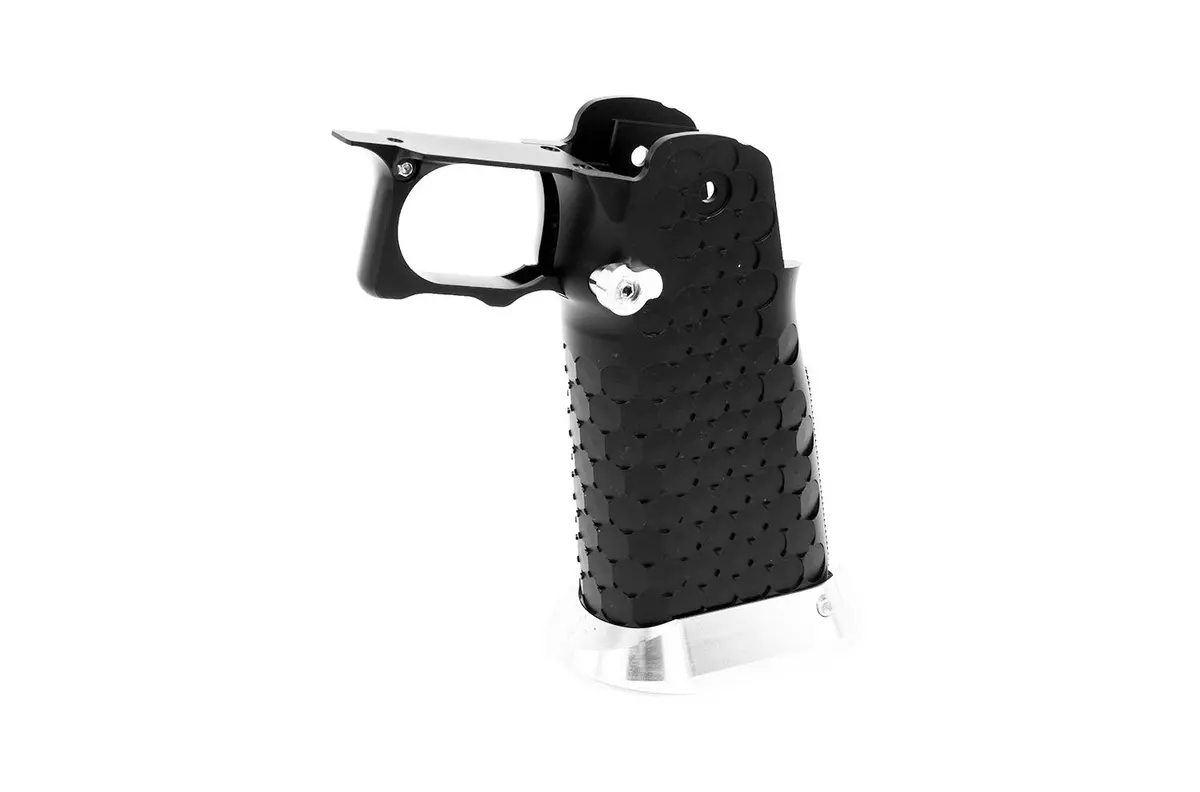 Gunsmith Bros Aggressive Ver Aluminum Grip For Hi-Capa- Black #Gb-G-07-Bk 1