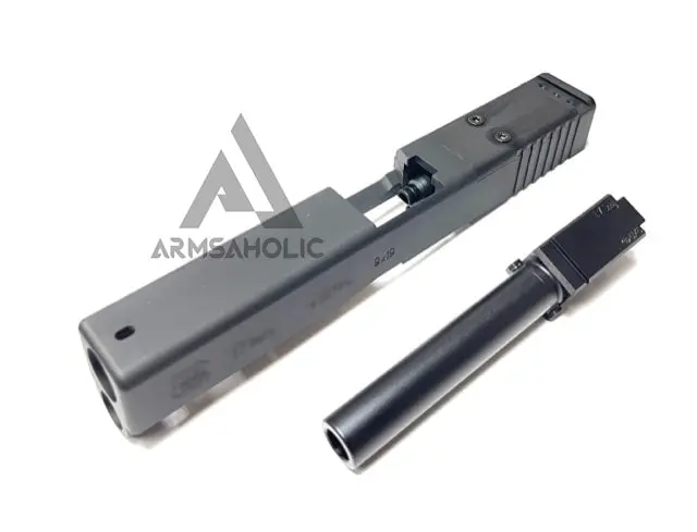 Nova Cnc Aluminum G17 Mos Slide Kit For Tokyo Marui G17 Gen4 Gbb Series - Black 1
