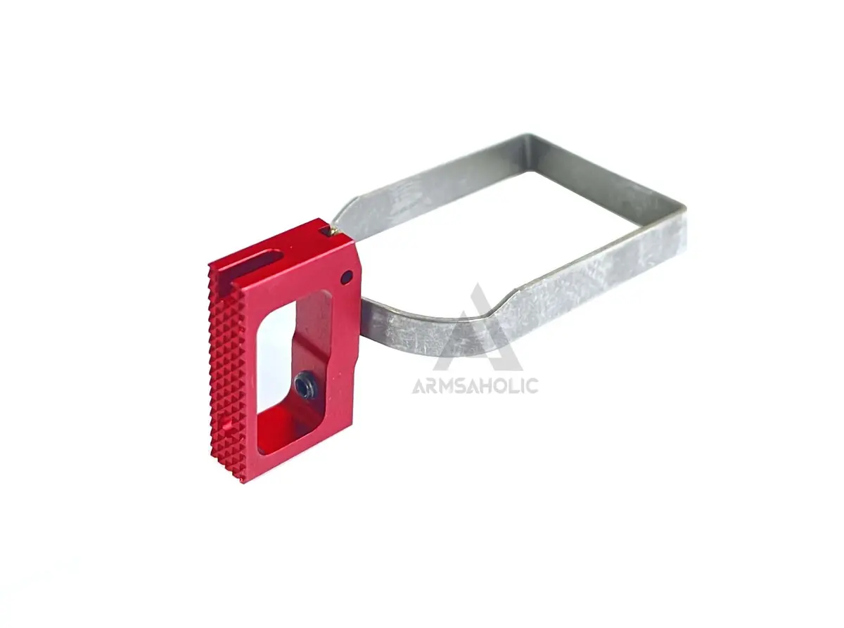 Bomber Airsoft Inf-Style Cnc Aluminum Adjustable Trigger For Marui Hi-Capa Series - Red 1