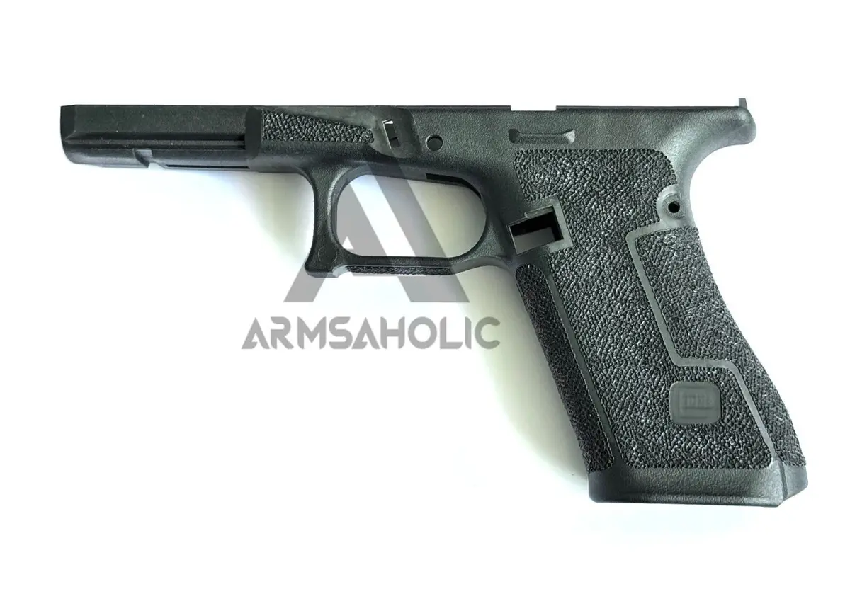 Armsaholic Custom Jw T-Style Ver2 Lower Frame For Marui 17 Gen5 Airsoft Gbb - Black 1