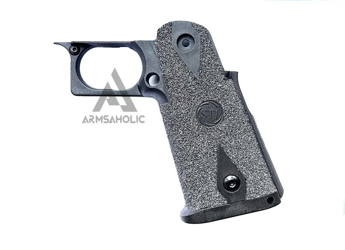 Armsaholic Custom Sti-Style Silicon Carbide Lower Frame For Marui Hi-Capa Airsoft Gbb - Black 1