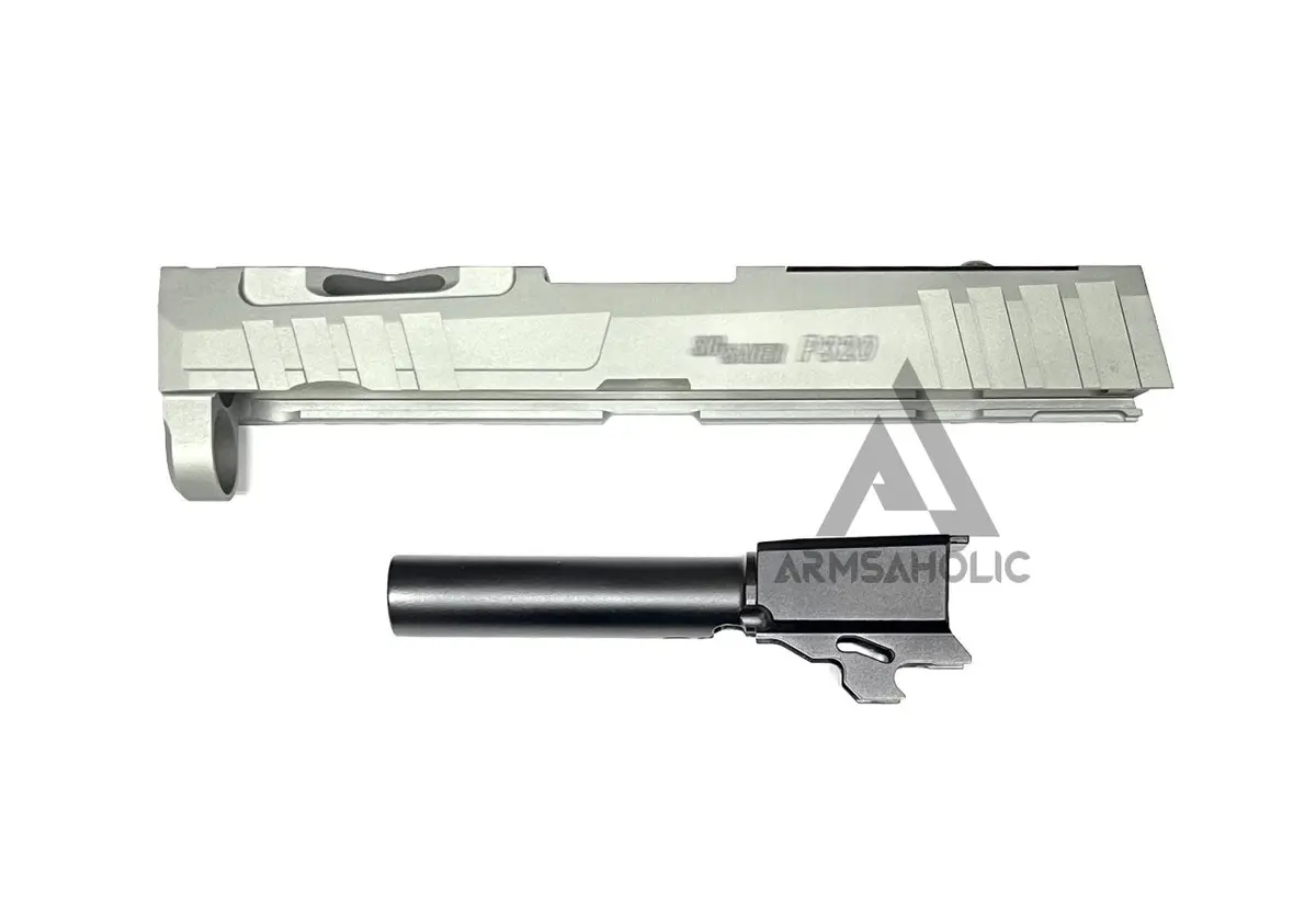 Nova Cnc Aluminum P320 Xcarry Spectre Slide Set For Umarex Sig M18 Gbb Series - Titanium Grey 1