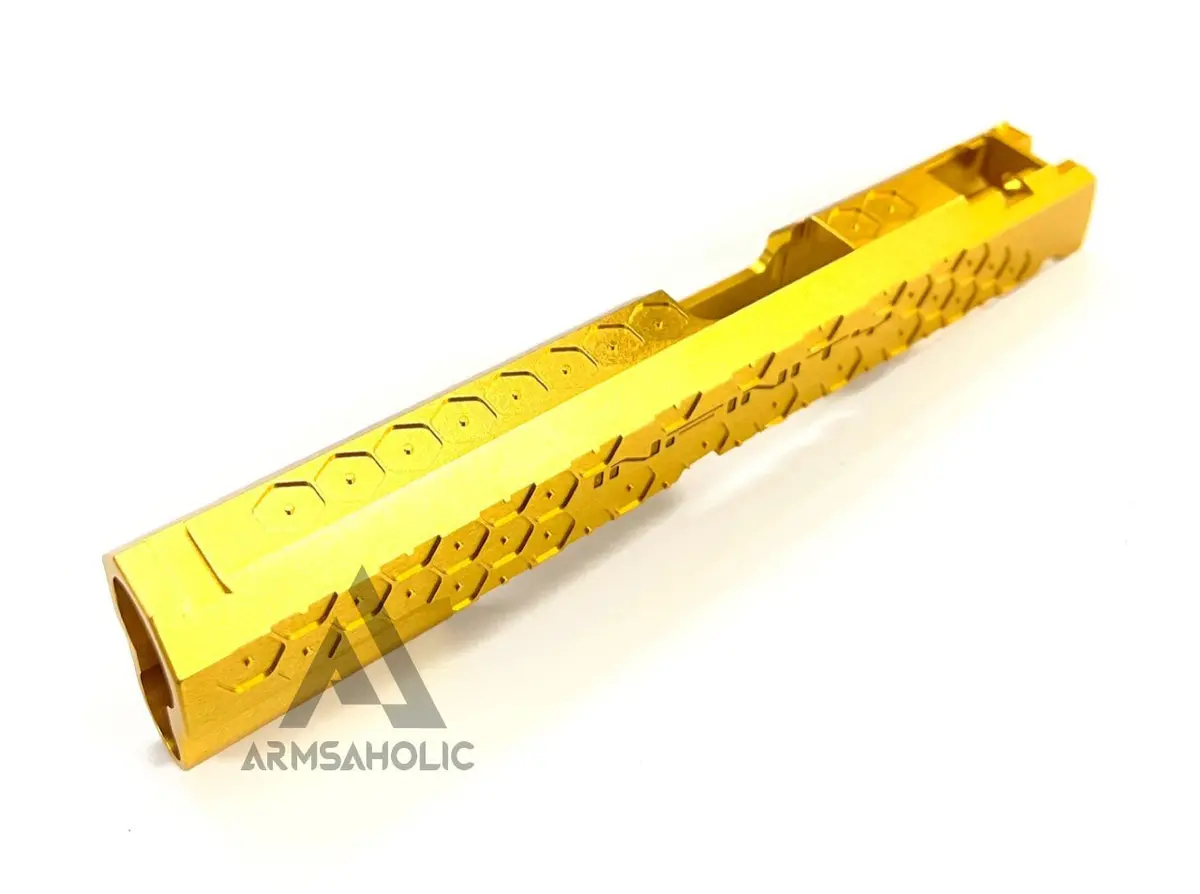 Bomber Cnc Aluminum ( Hex Style ) Slide For Marui Hi-Capa 5.1 / 1911 Gbb Series 4