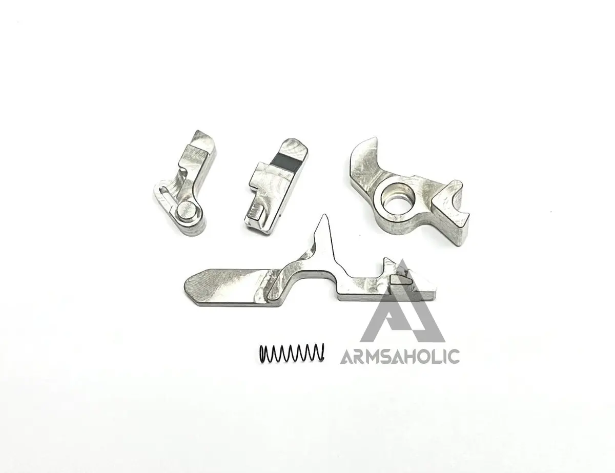 Nova Cnc Stainless Steel Sear / Fire Pin Full Set For Hi-Capa Gbb Lower Frame 1
