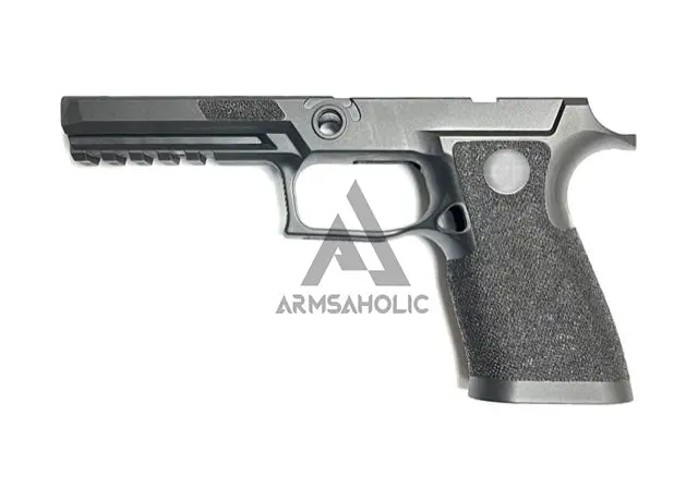 Armsaholic Custom A-Style T-Series Carry Full Size Lower Frame For Vfc M17/M18/P320 Airsoft Gbb Black 1