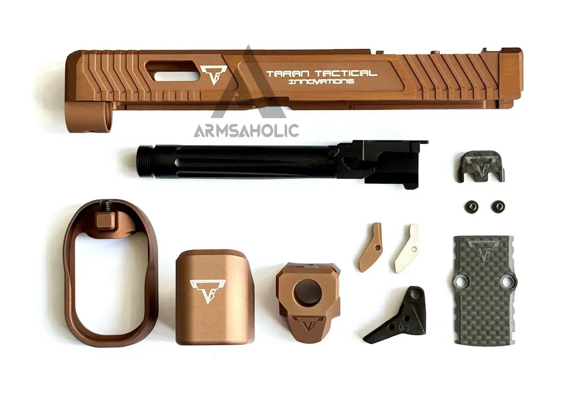Bomber T-Style Ballerina Rmr Slide Set For Marui G17 Gen5 Gbb Airsoft ( Movie Version ) 1