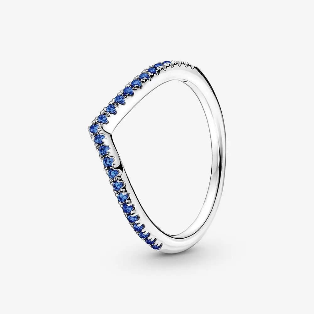Pandora Timeless Wish Sparkling Blue Ring 1