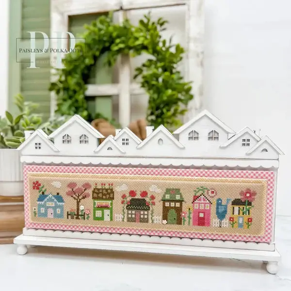 Tiny Town Rooftops Finishing Board 1