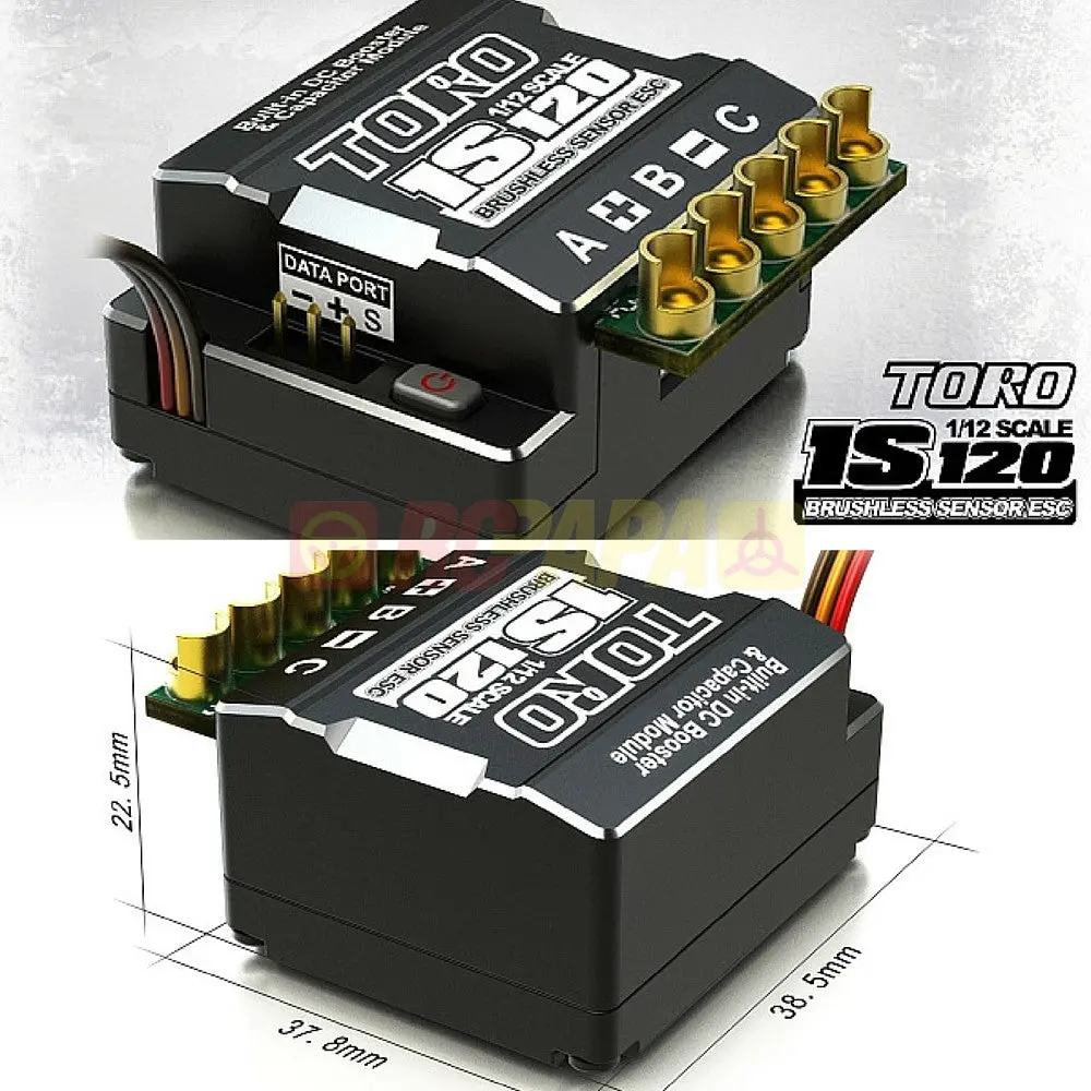 Skyrc Toro 1S120 120A Brushless Motor Esc 1/10 1/12 Rc 1