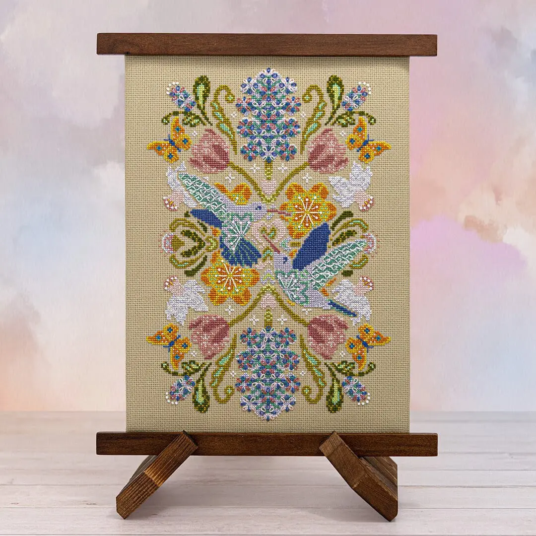 Spring Hummingbird Mandala 1