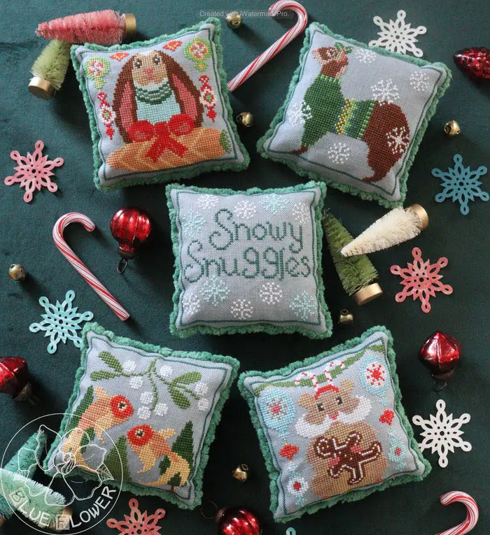 Snowy Snuggles Scrapbook 1