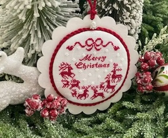 Reindeer Bauble 1