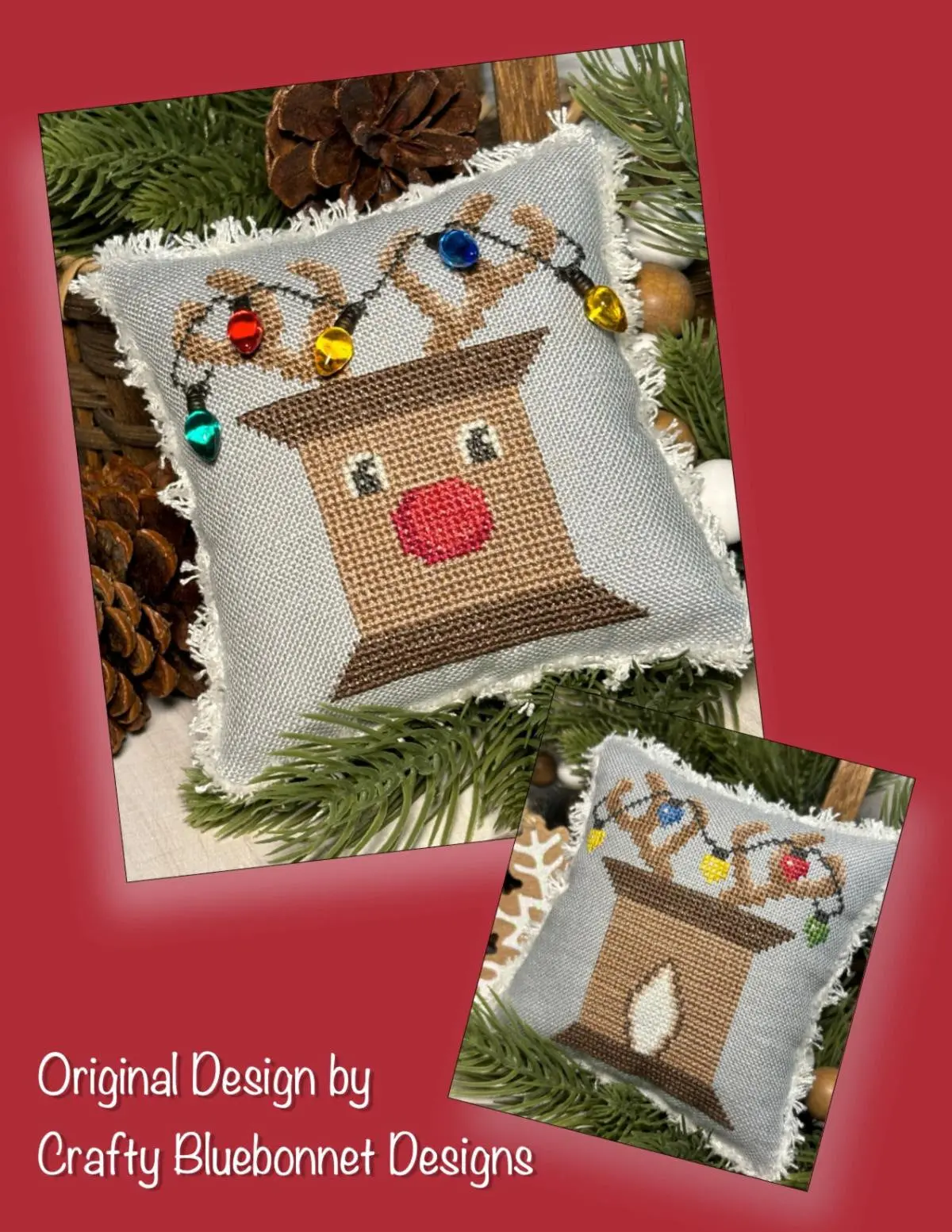 Rudolph Spool With Button Pack 1