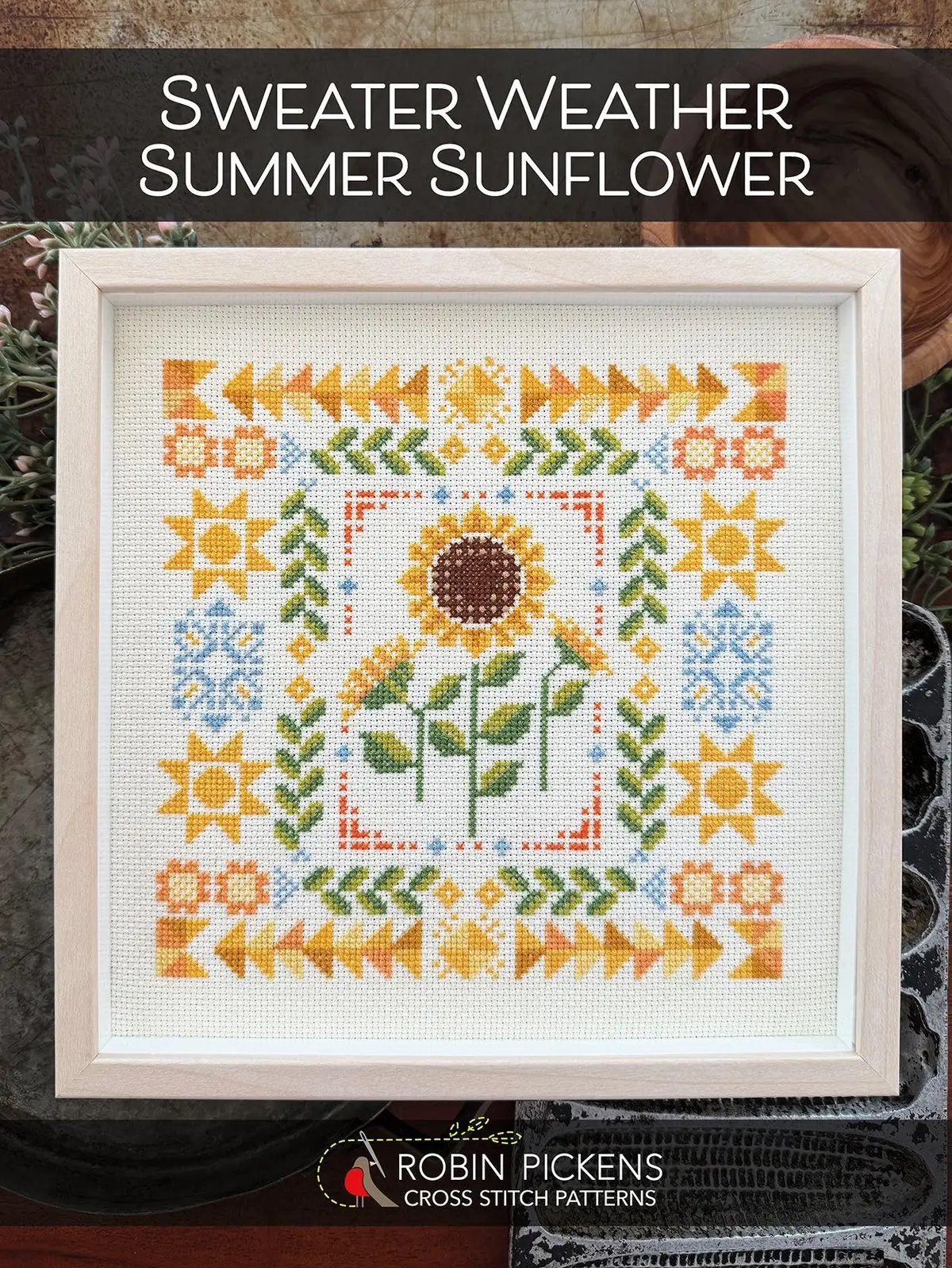 Sweater Weather Summer Sunflower 1
