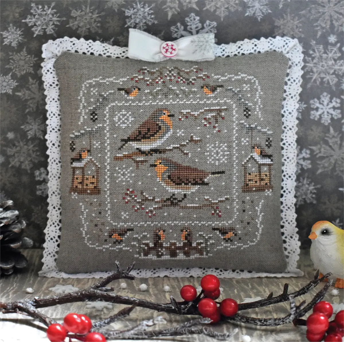 Robins In Winter 1