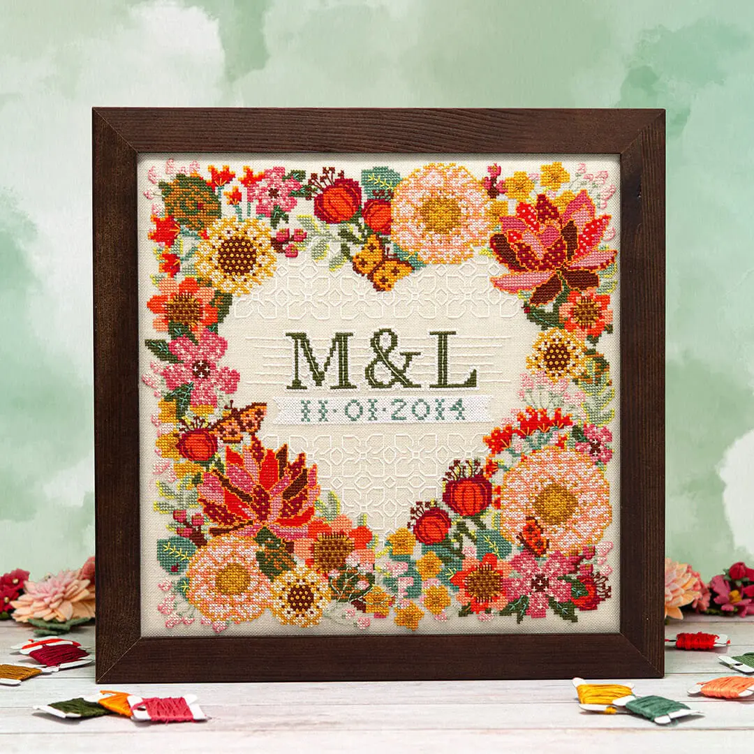 Modern Botanical Wedding Sampler 1