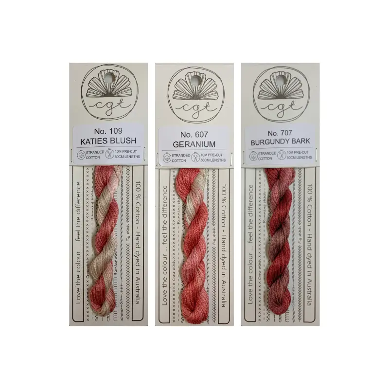 Jan Hicks Palace Of The Winds Burgundy Thread Pack 1