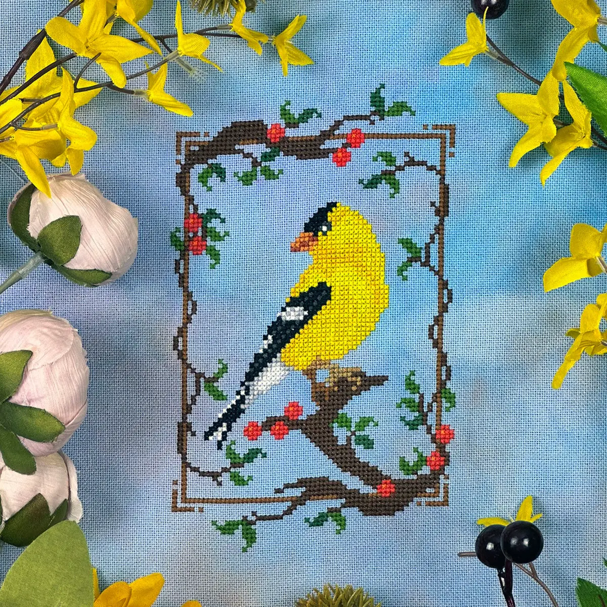 Summer Goldfinch 1