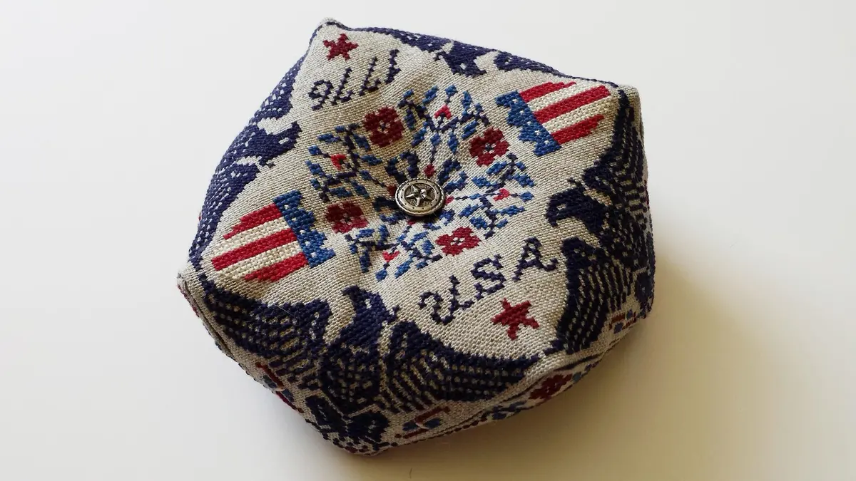 Patriotic Biscornu 1