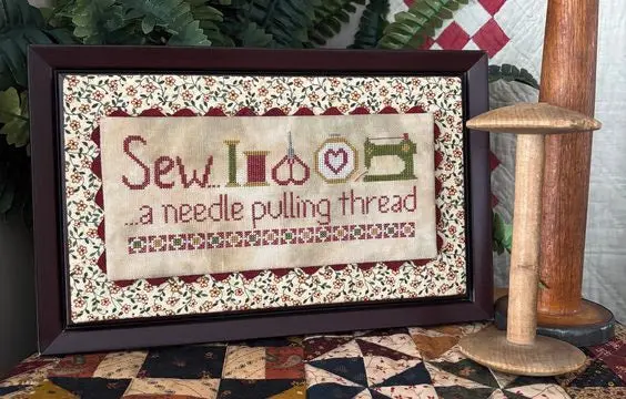 Sew...A Needle Pulling Thread 1