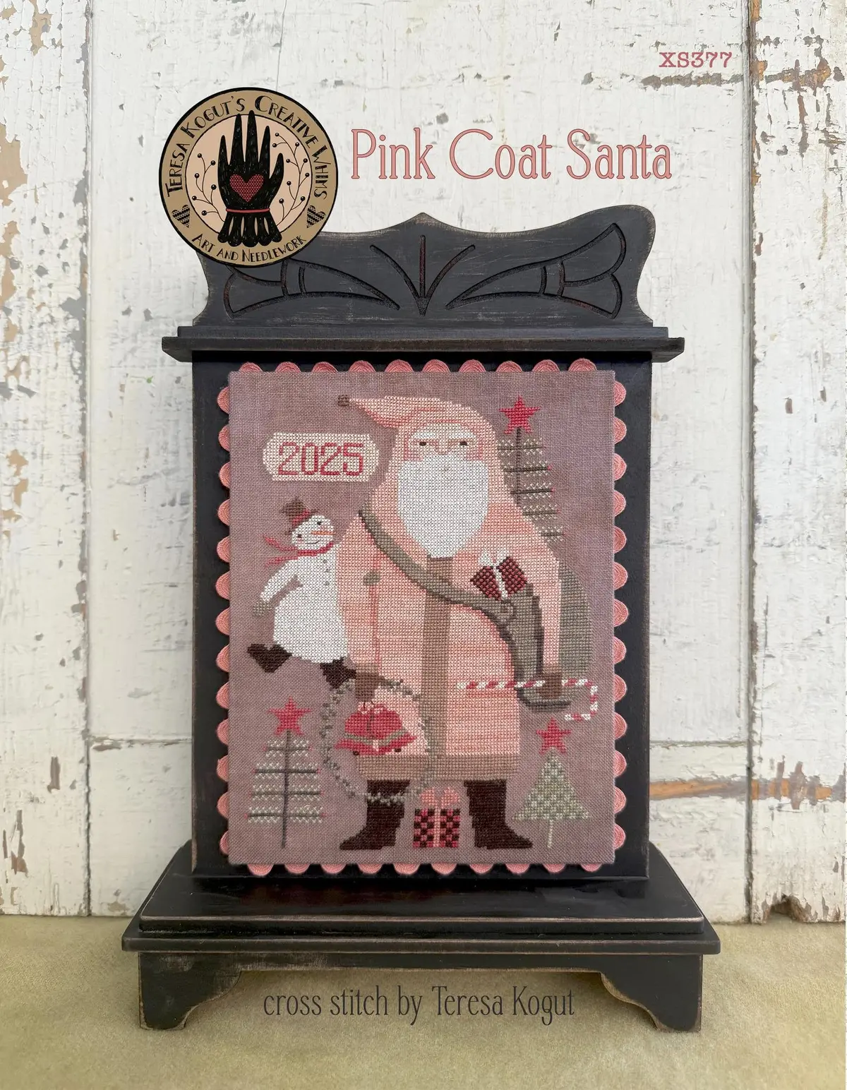 Pink Coat Santa 1