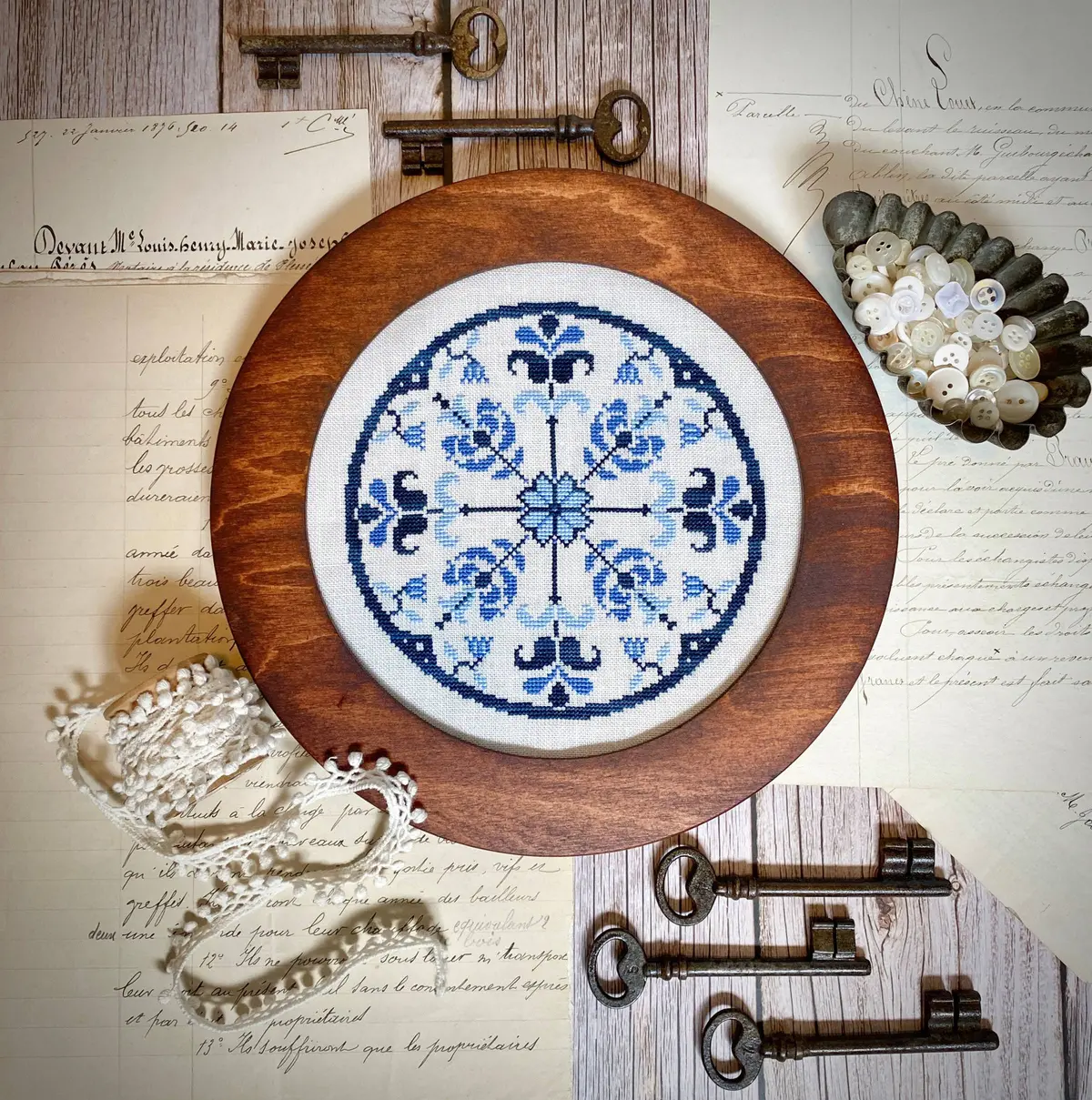Porcelain Stitches No. 1 1