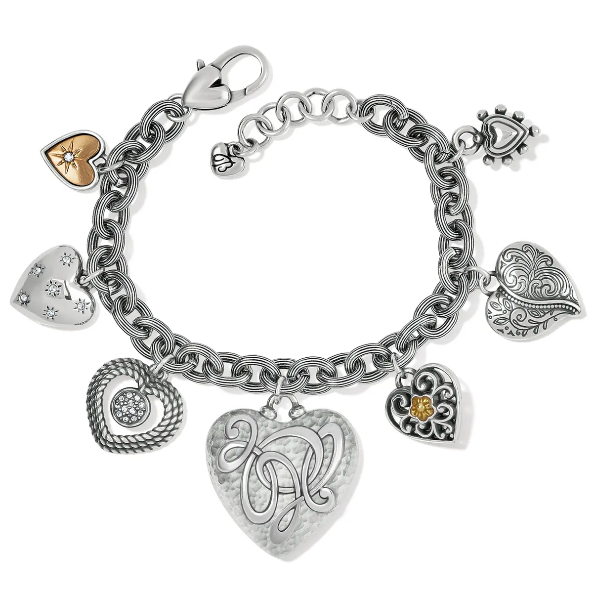 One Heart Endless Charm Bracelet 1