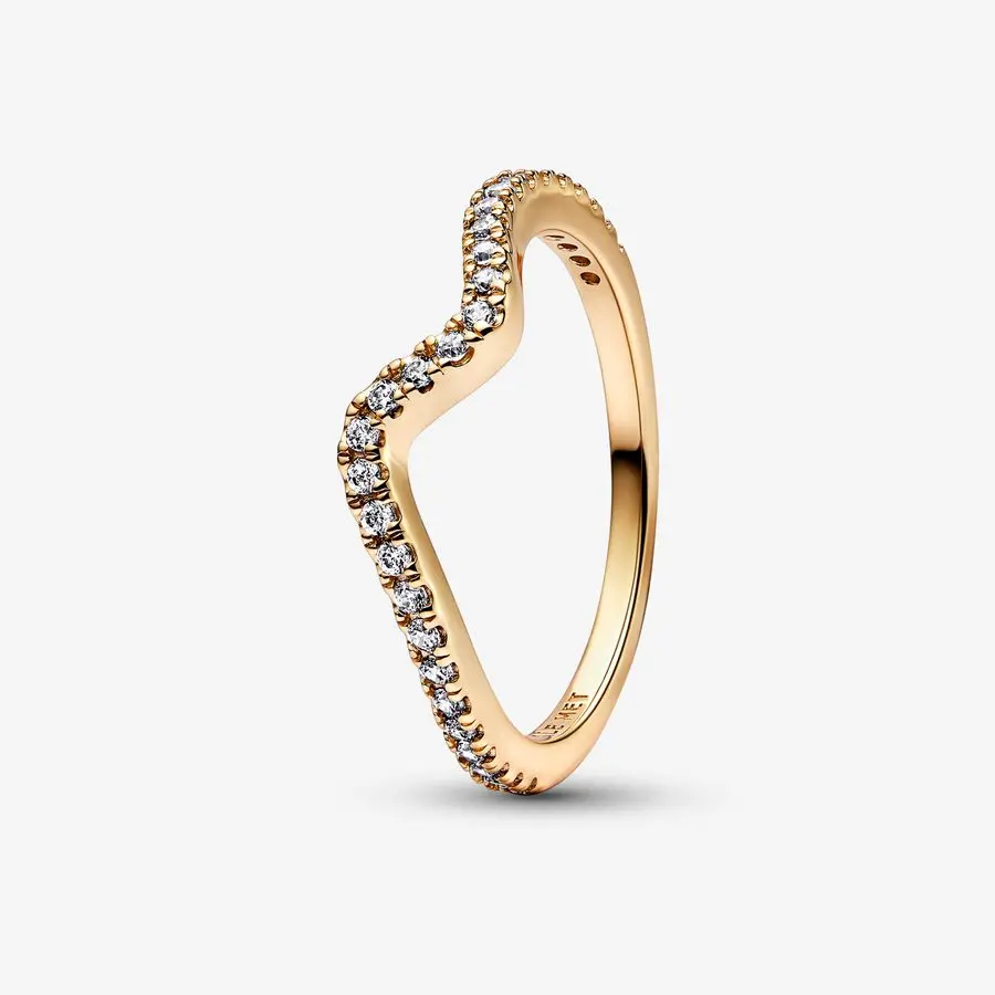 Sparkling Wave Ring 1