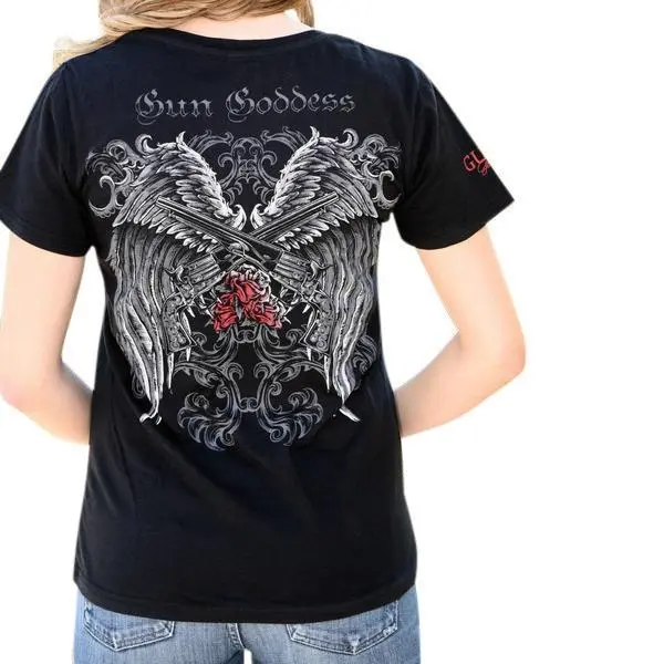 Bargain Bin - Winged Revolvers Ladies' T-Shirt 1