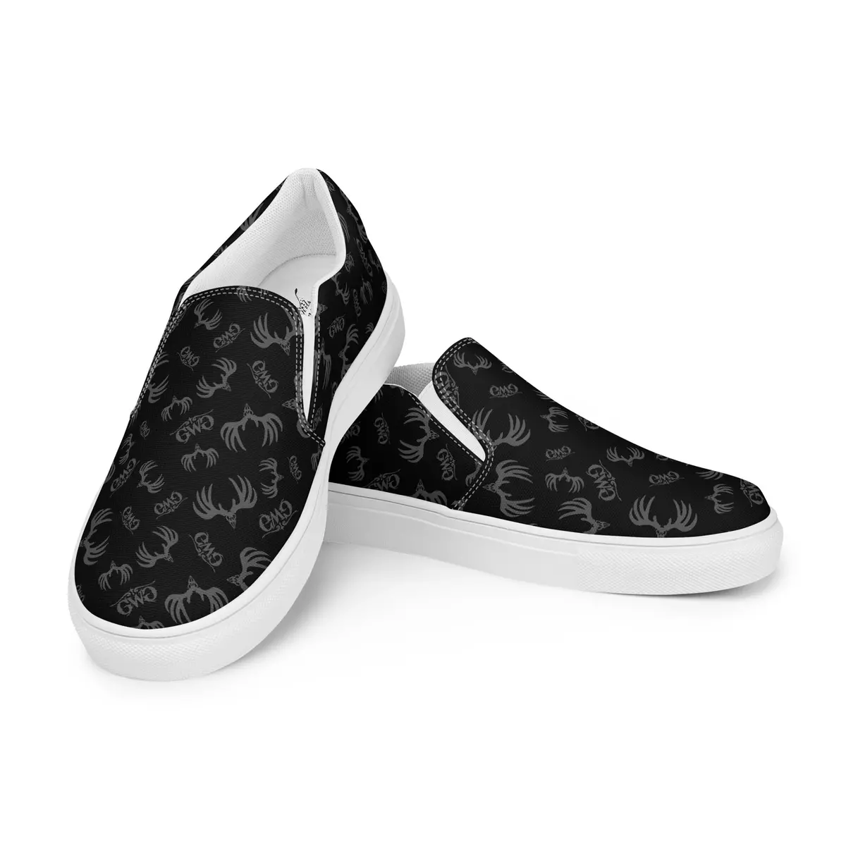 Buck Burnout Women’S Canvas Slip-On Shoes 1