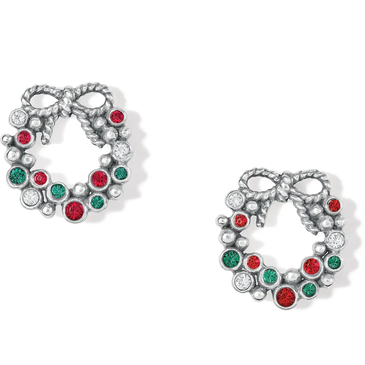 Eternal Life Wreath Mini Post Earrings 1