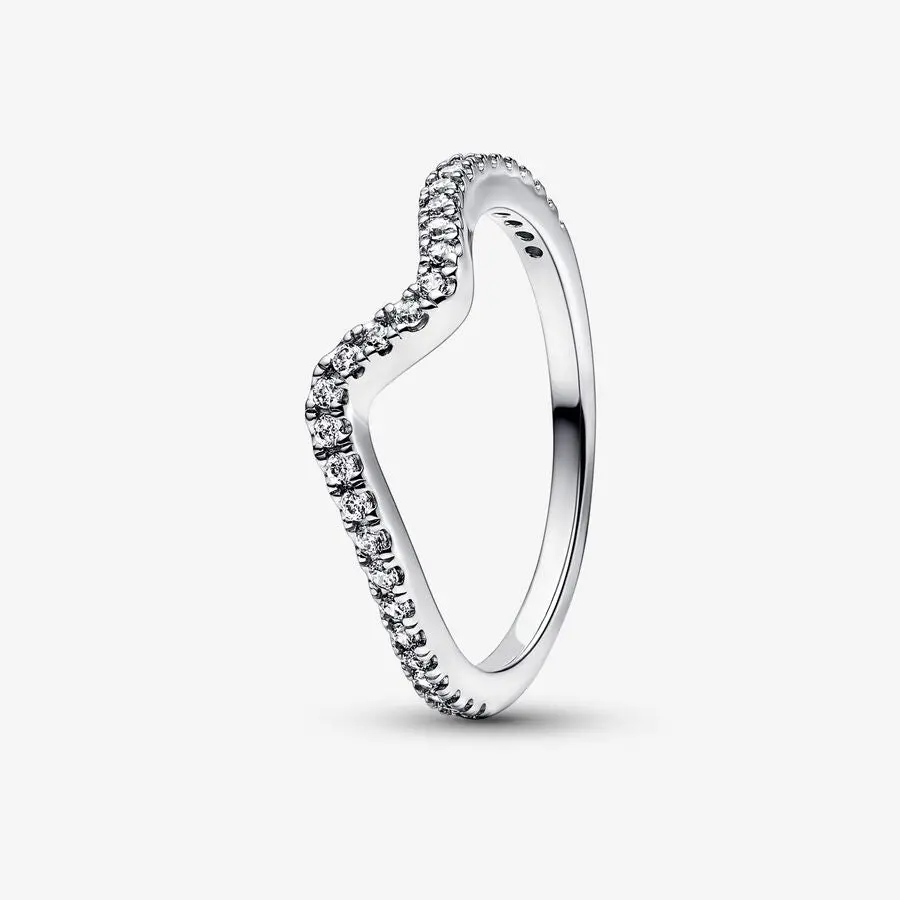 Sparkling Wave Ring 1