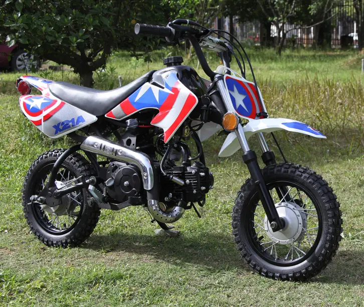 T4b X21a Dirt Bike 70Cc Auto Kick Start For Kids 1