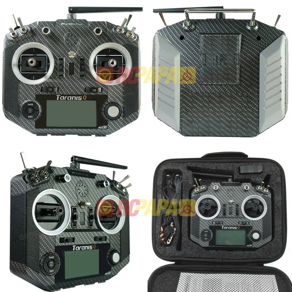 Frsky Taranis Q X7s With M7 Hall Sensor Gimbal 16Ch Transmitter (Carbon Fiber) 1