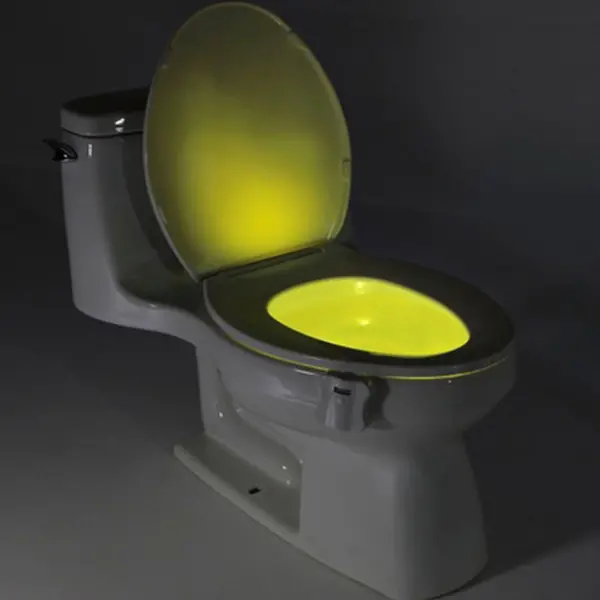8-Color Led Sensored Toilet Potlight 4