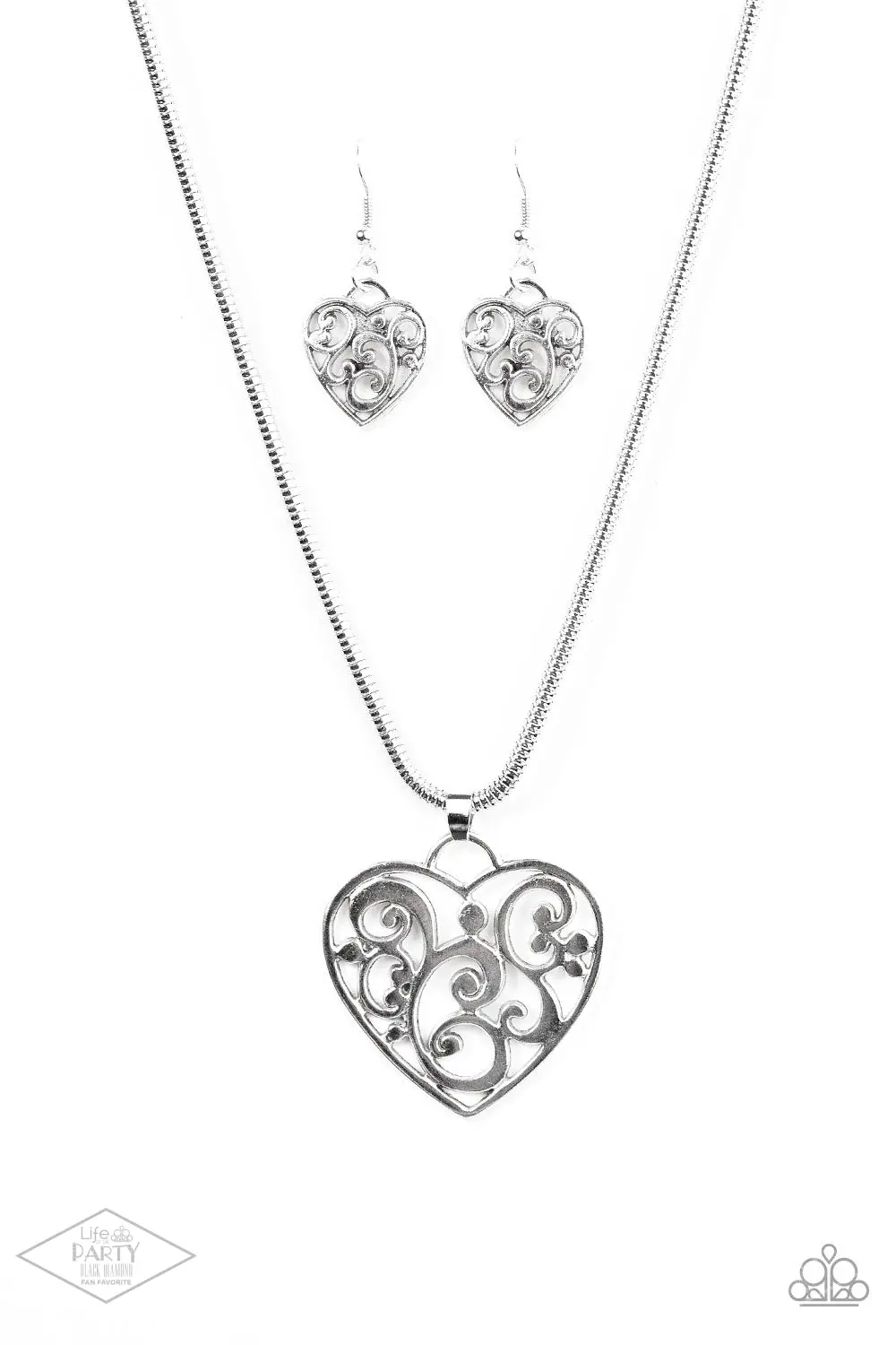 Filigree Your Heart With Love - Silver 1