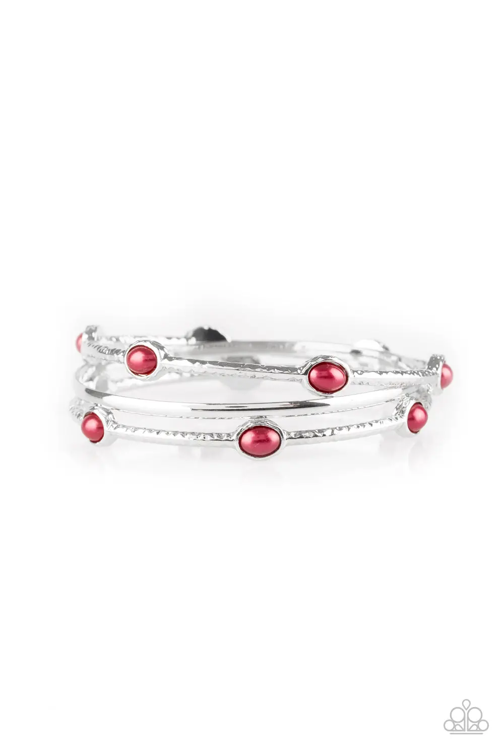 Paparazzi Bangle Belle - Red 1