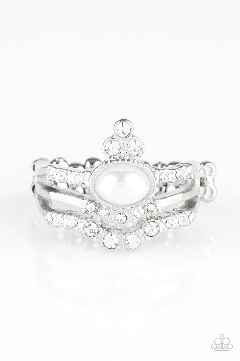 Paparazzi Timeless Tiaras - White 1