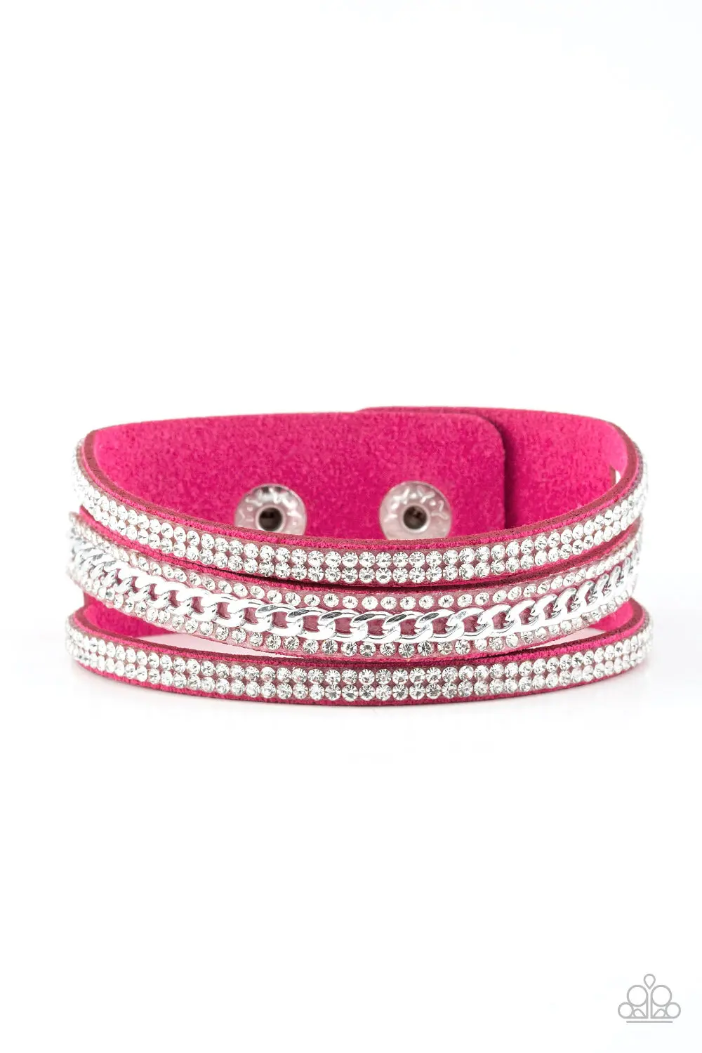 Paparazzi Rollin In Rhinestones - Pink 1