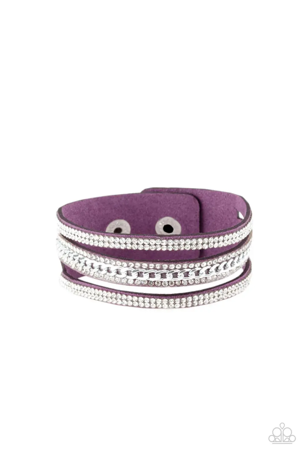 Paparazzi Rollin In Rhinestones - Purple 1