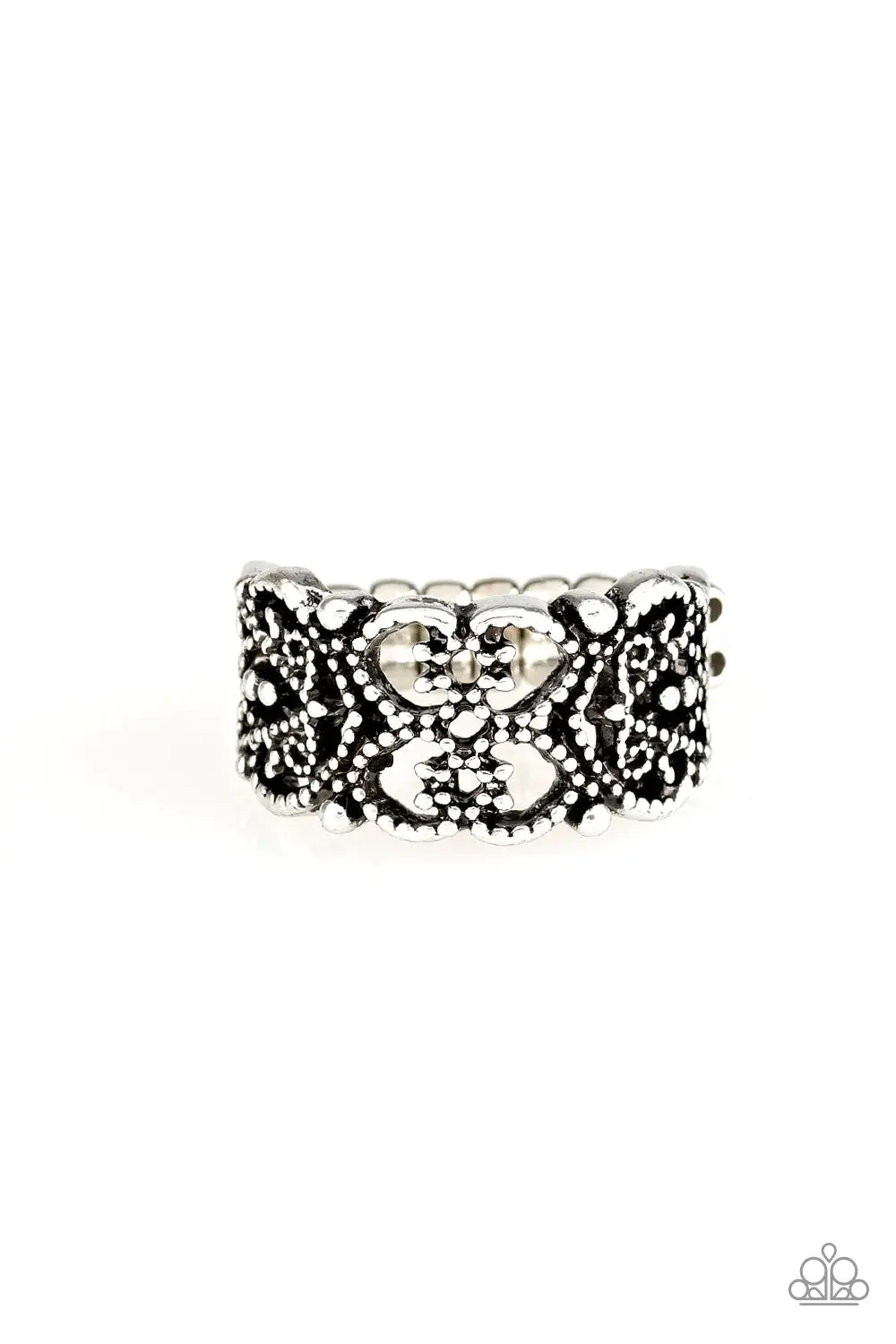 Paparazi Tell Me How You Really Frill - Silver 1
