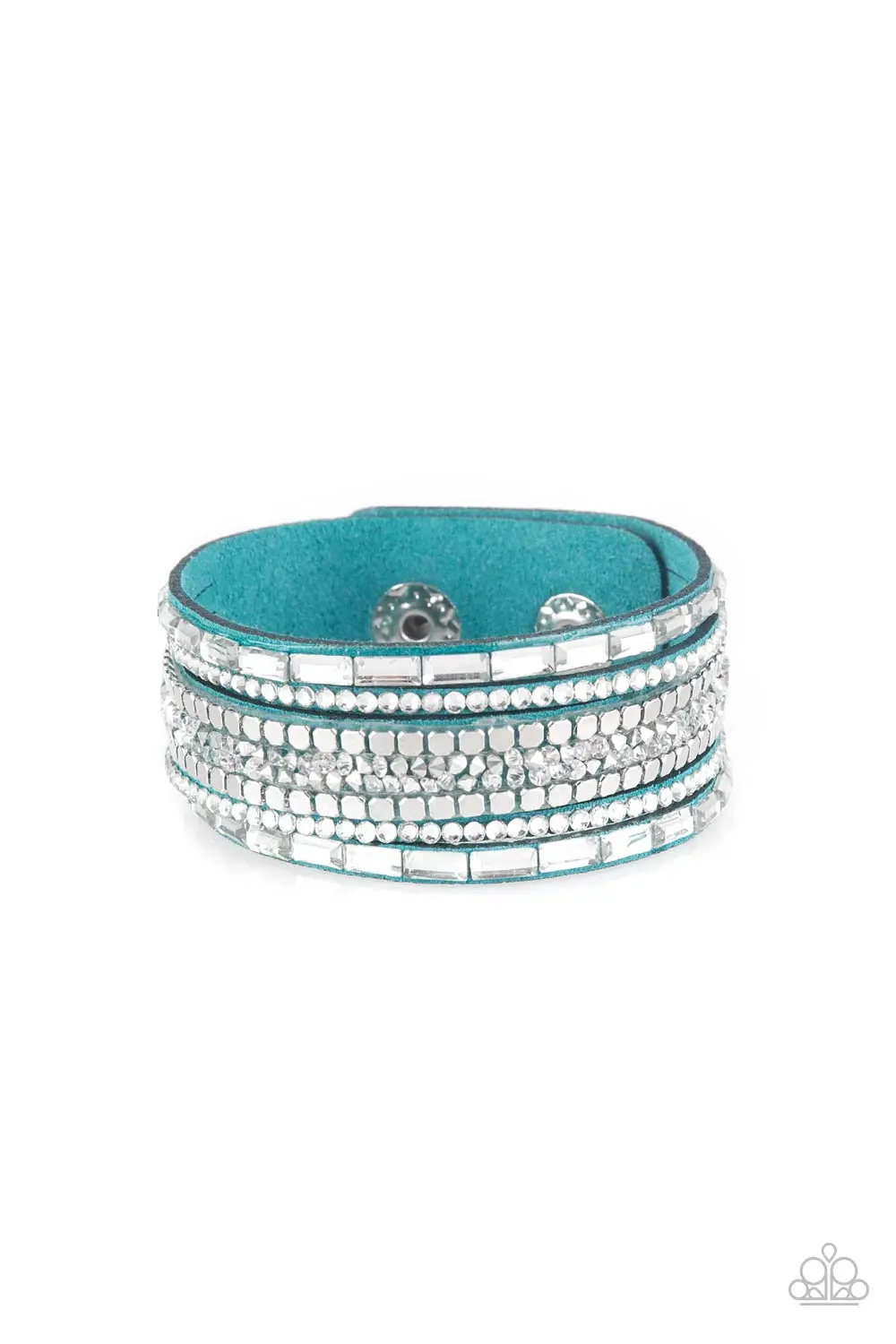 Paparazzi Rebel In Rhinestones - Blue 1
