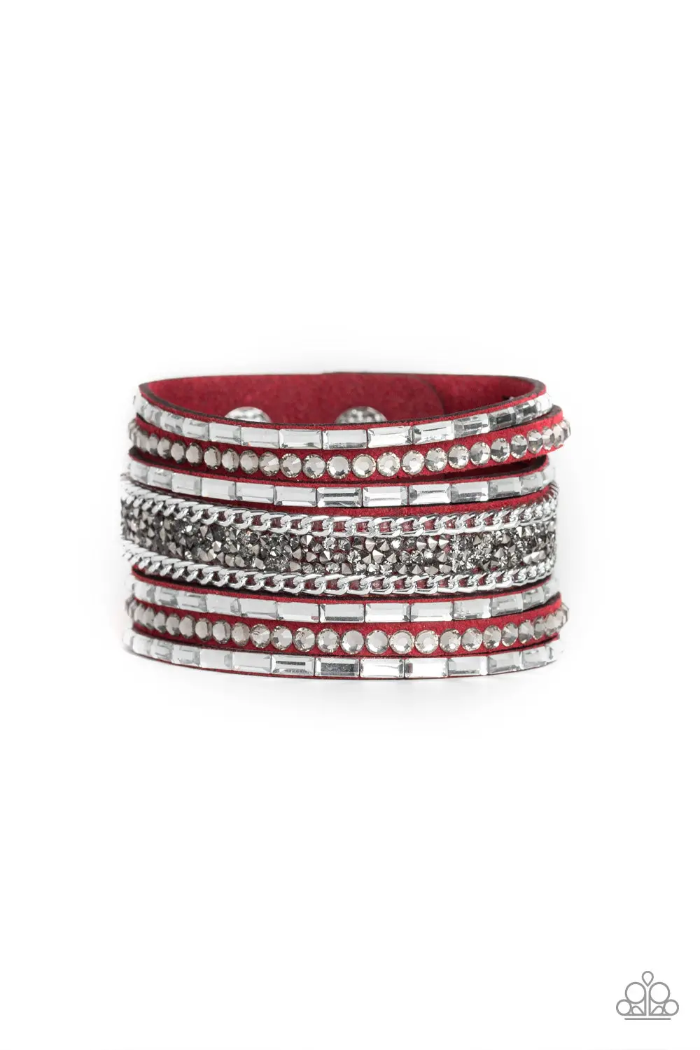Paparazzi Rhinestone Rumble - Red 1